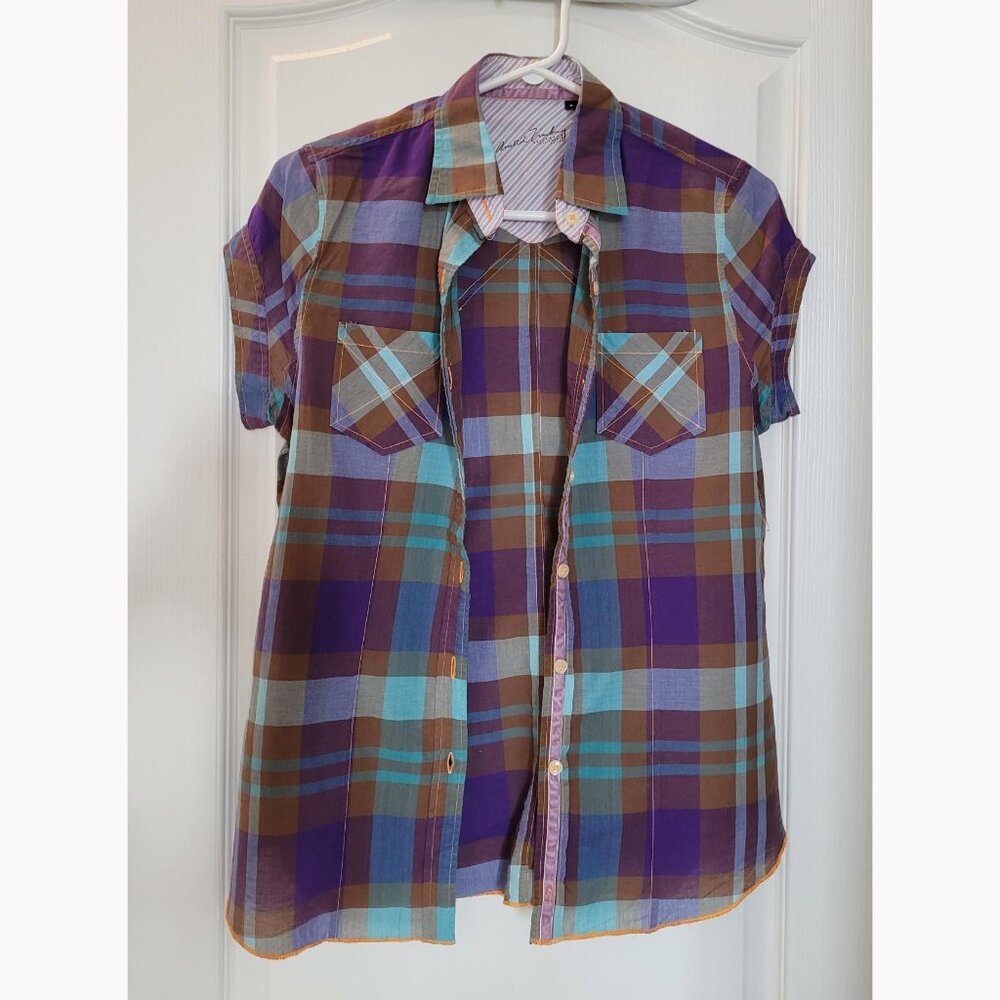 Women's Arnold Zimberg Plaid Shirt (S)